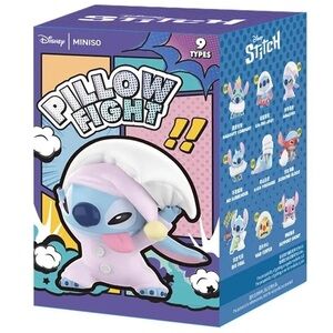 Disney Miniso Stitch Pillow Fight Blind Box Full Case (9 in case)